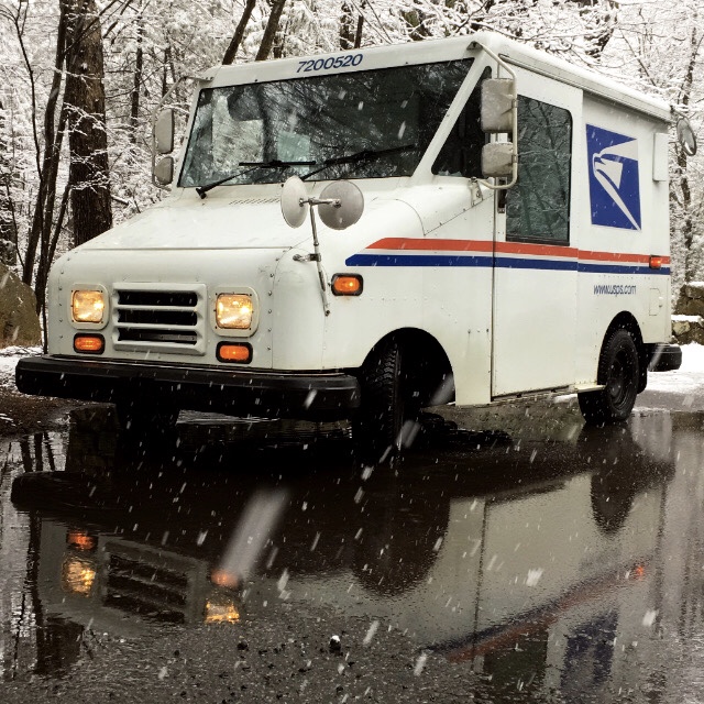 Postal Truck, 1987 Grumman LLV
